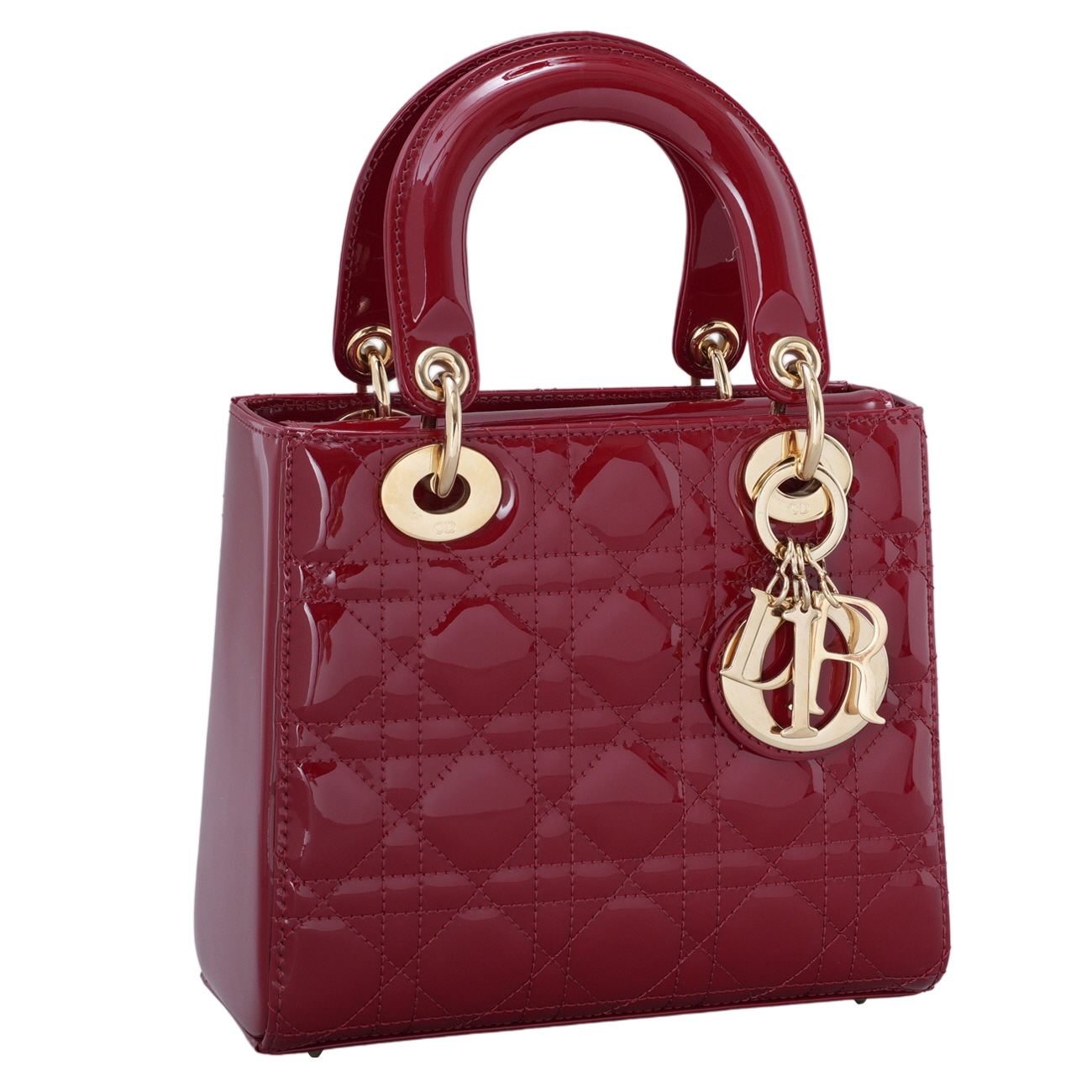 CHRISTIAN DIOR(USED)크리스찬디올 레이디디올 페이던트 스몰 레드